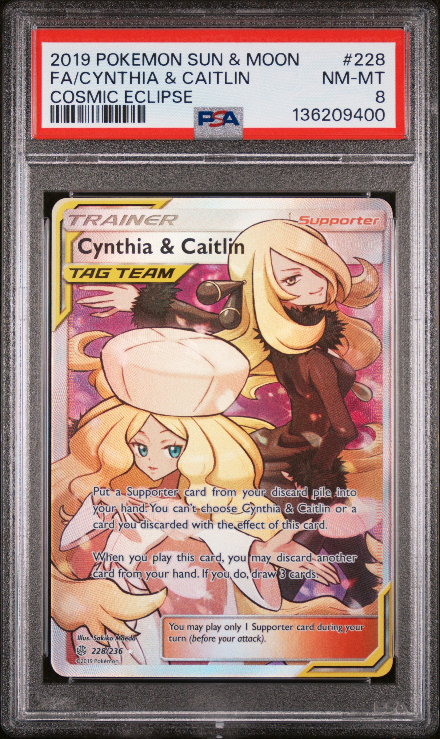 PSA 8 - FA/CYNTHIA & CAITLIN #228