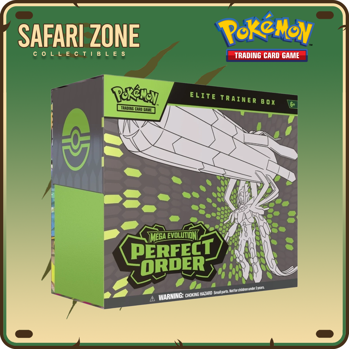 Pokemon TCG: ME03 Perfect Order Elite Trainer Box – Safari Zone Collectibles