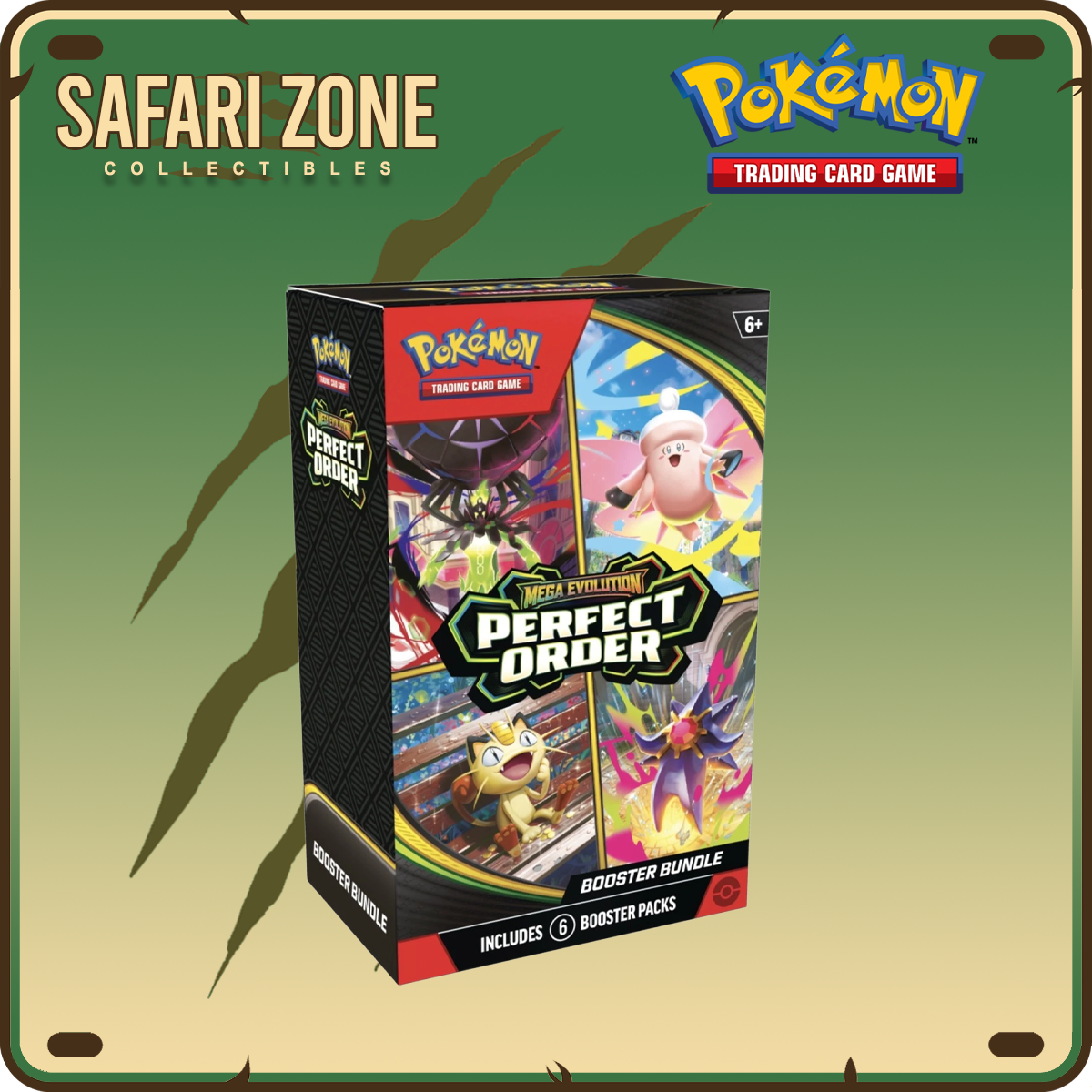 Pokemon TCG: ME03 Perfect Order Booster Bundle – Safari Zone Collectibles