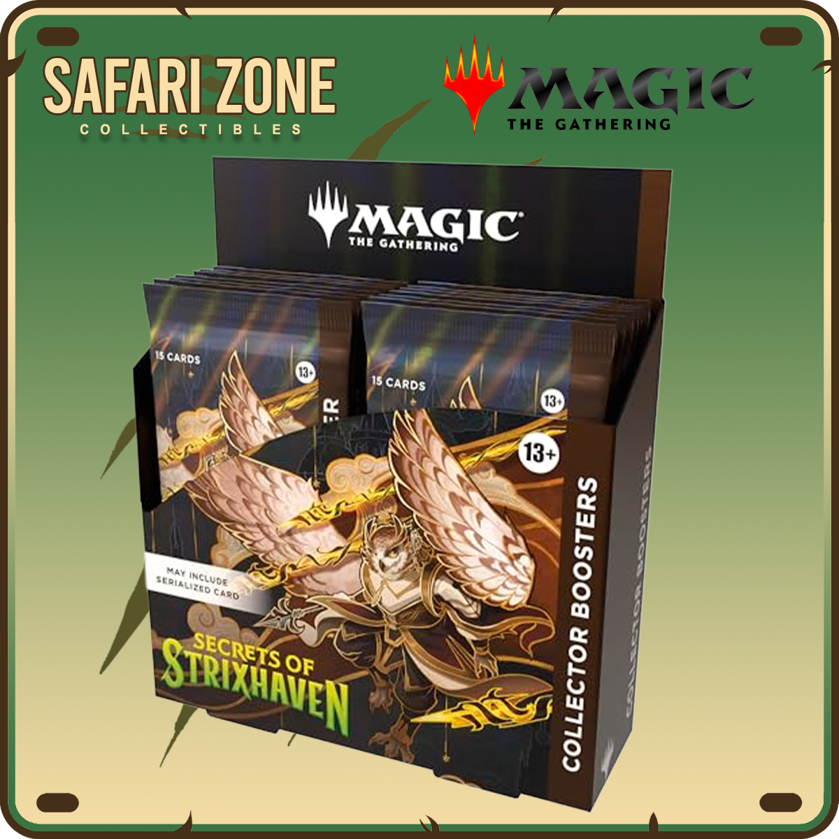 Magic: The Gathering Secrets of Strixhaven Collector Booster Box – Safari Zone Collectibles