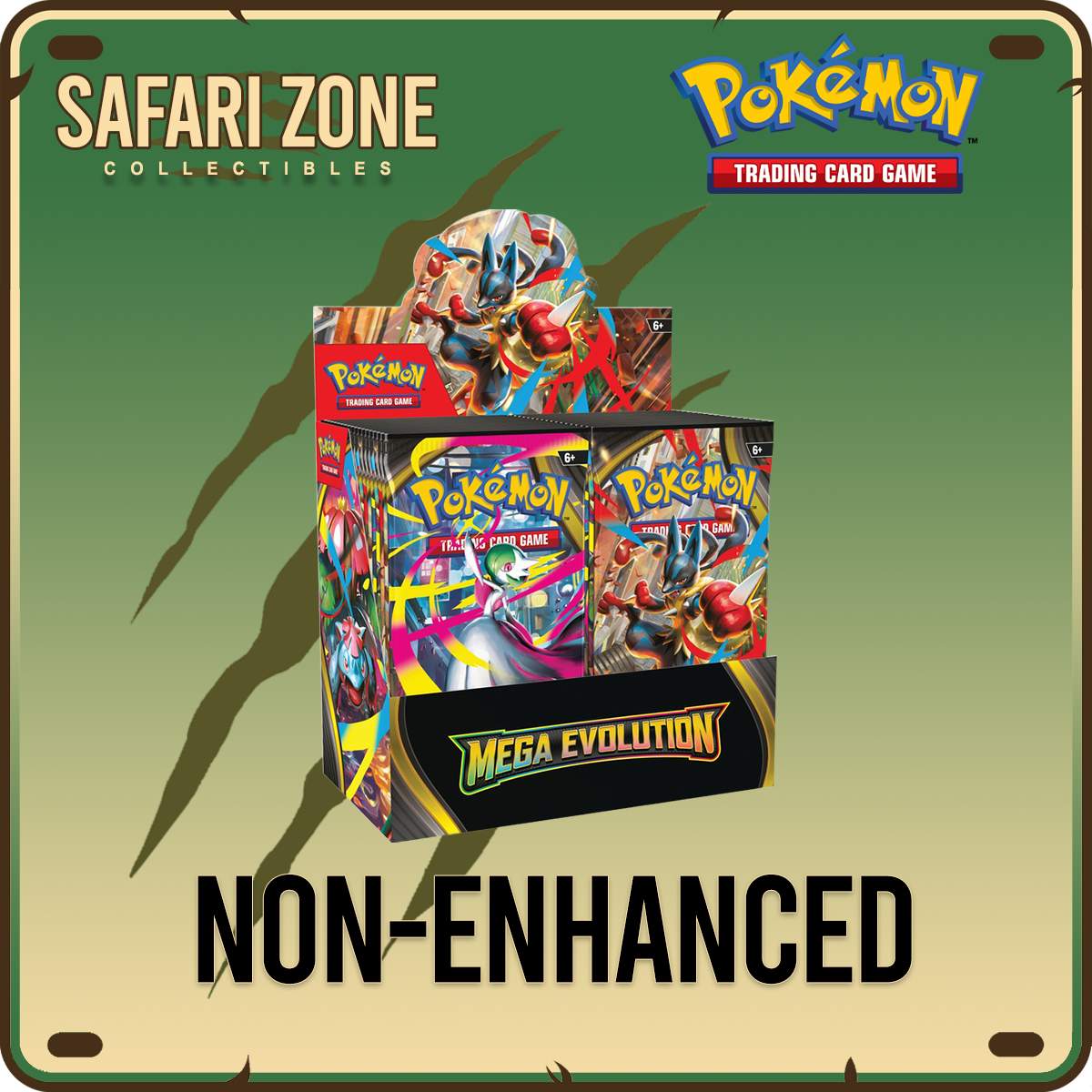 mega enhanced booster box case Pokemon TCG: ME01 Base one piece trading card booster box Expand your collection with Ancient Roar Booster Box Size:13″