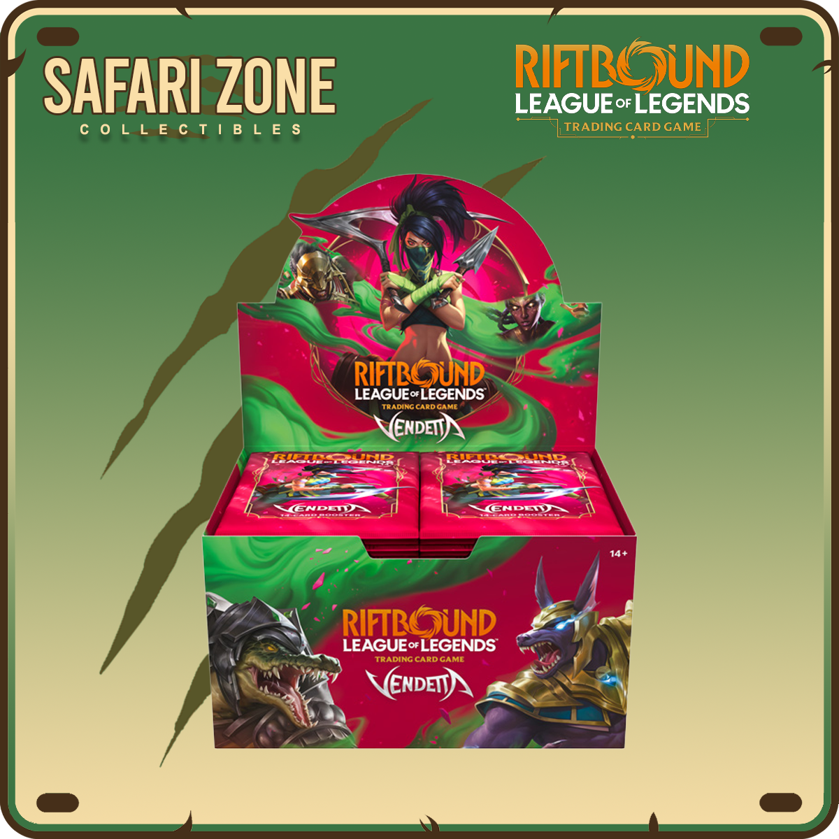 Riftbound TCG: Vendetta Booster Box & Deck Bundle