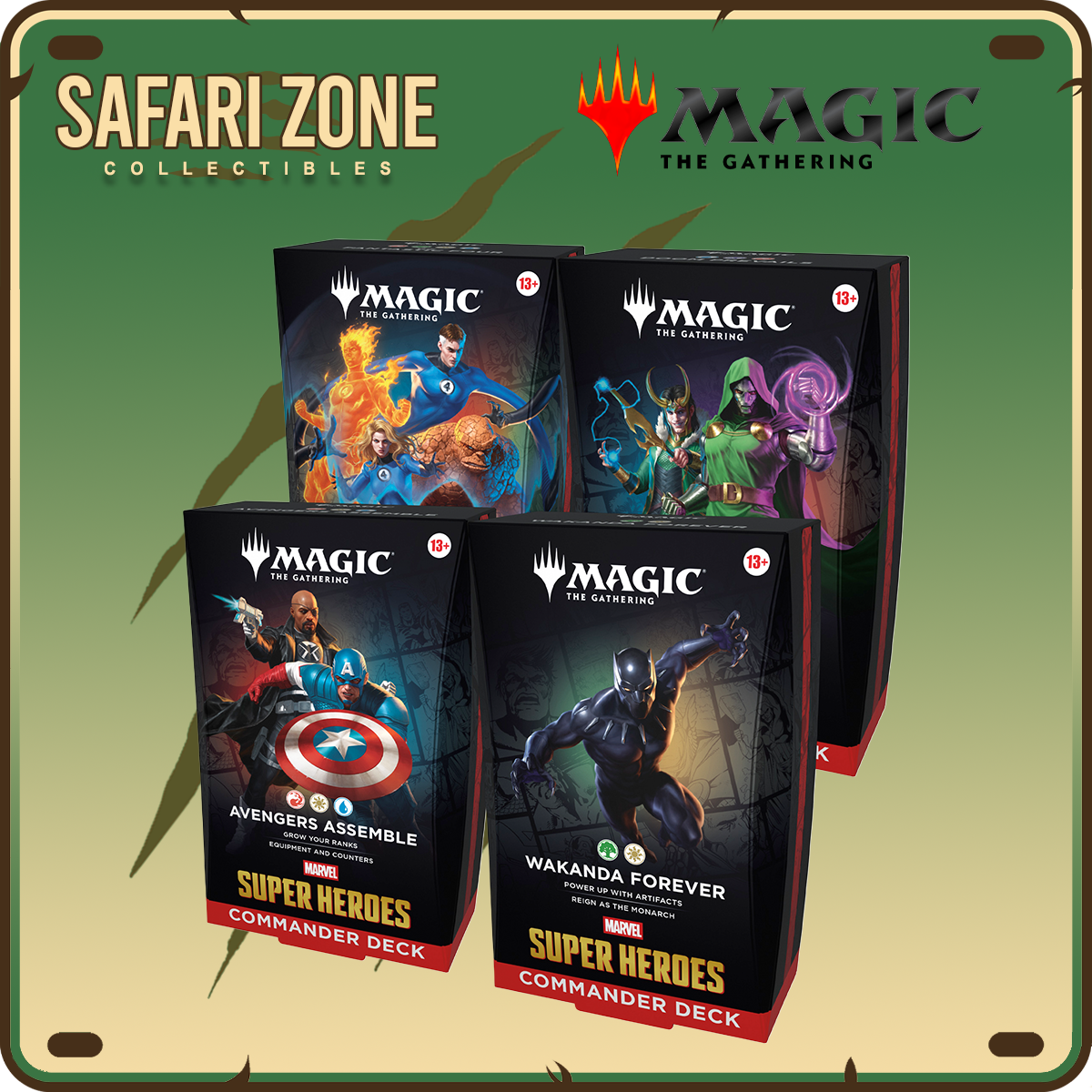 Magic: The Gathering - Marvel Super Heroes Commander Set