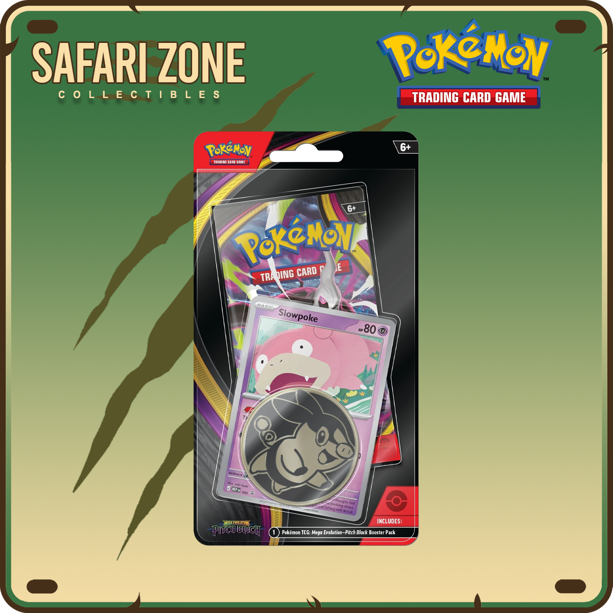 Pokemon TCG: ME05 Pitch Black Checklane Blister – Safari Zone Collectibles