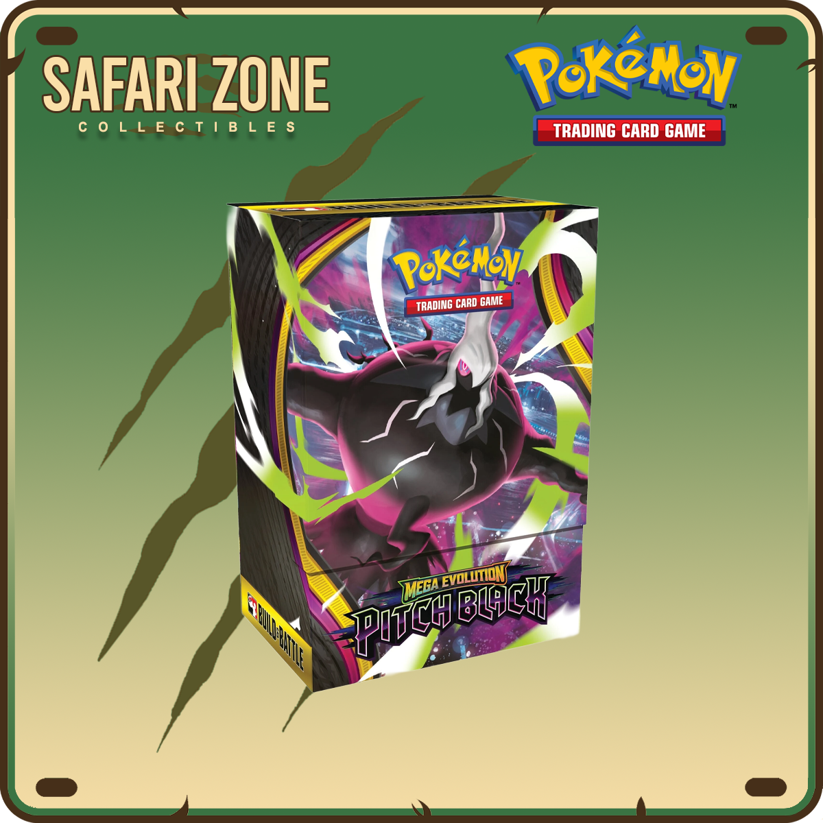 Pokemon TCG: ME05 Pitch Black Build & Battle Kit – Safari Zone Collectibles
