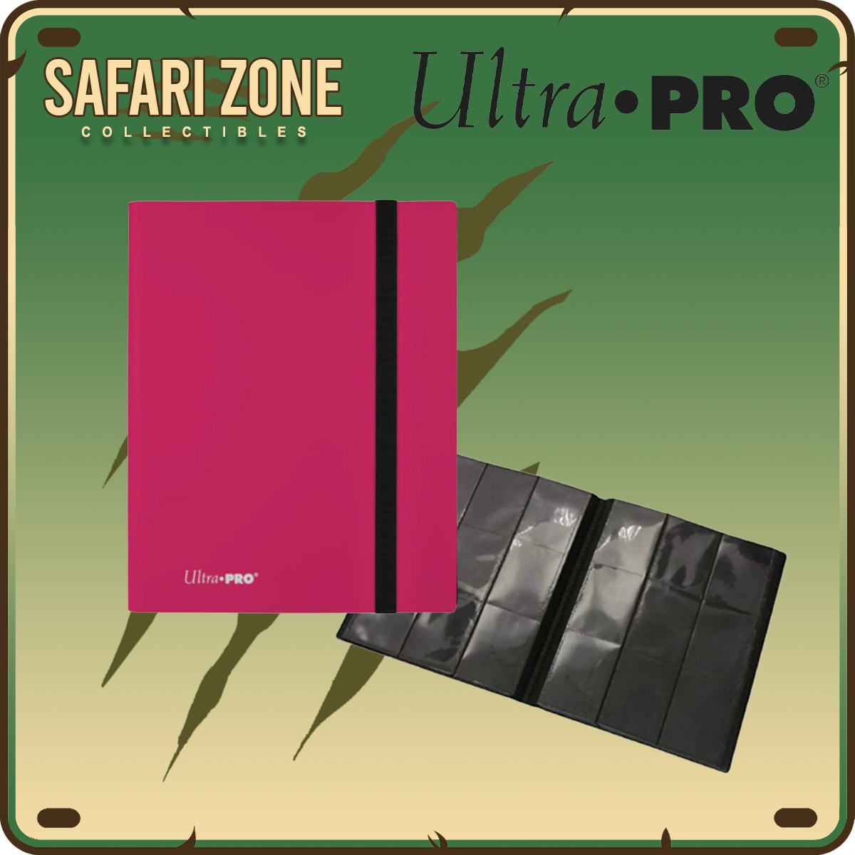 Ultra Pro: 9-Pocket Hot Pink Binder