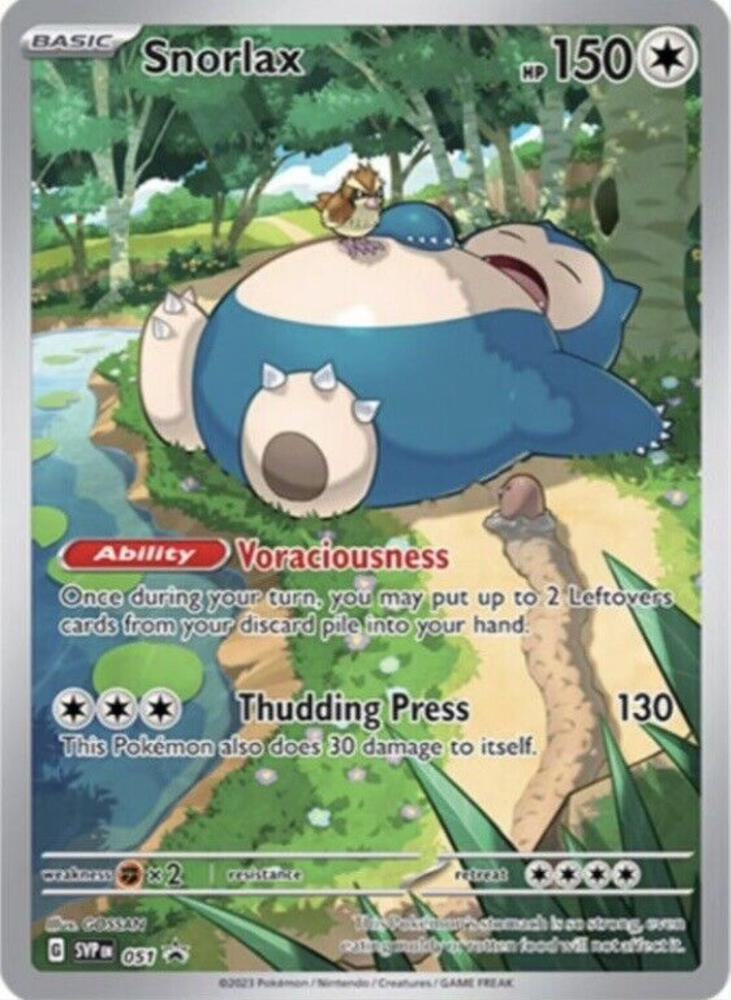 PKMN Singles - Snorlax - 051 - (SVP)
