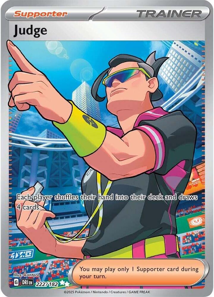 PKMN Singles - Judge - 222/182