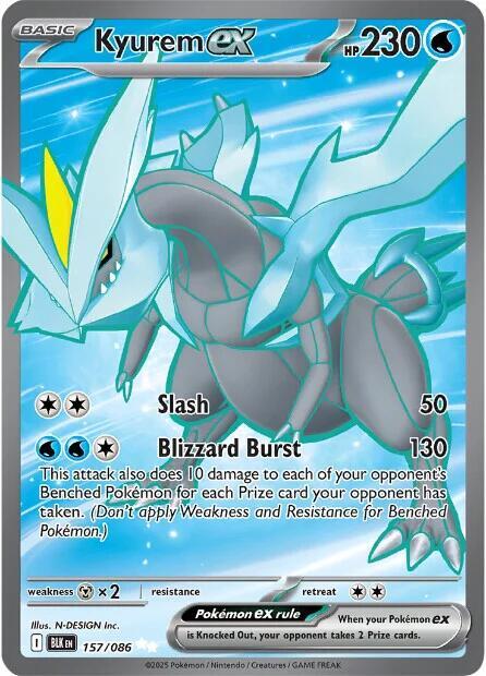 PKMN Singles - Kyurem ex - 157/086