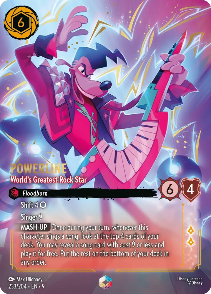 LCA Singles: Powerline - World's Greatest Rock Star (Enchanted)