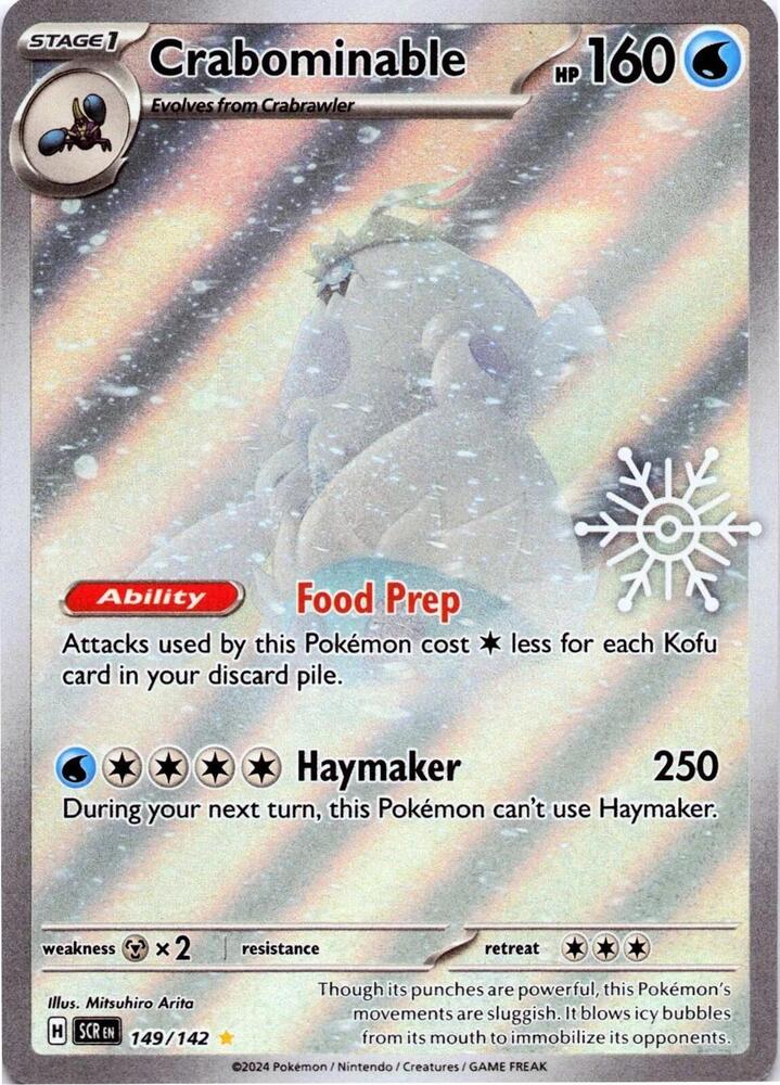 PKMN Singles - Crabominable - 149/142 (Holiday Calendar)