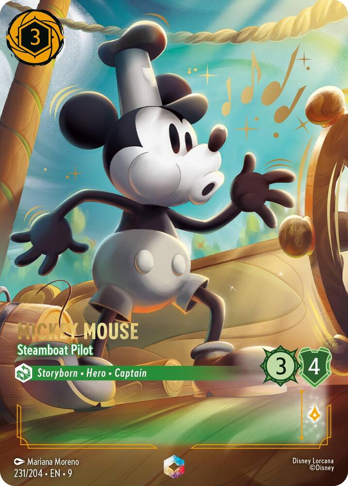 LCA Singles: Mickey Mouse - Steamboat Pilot (Enchanted)