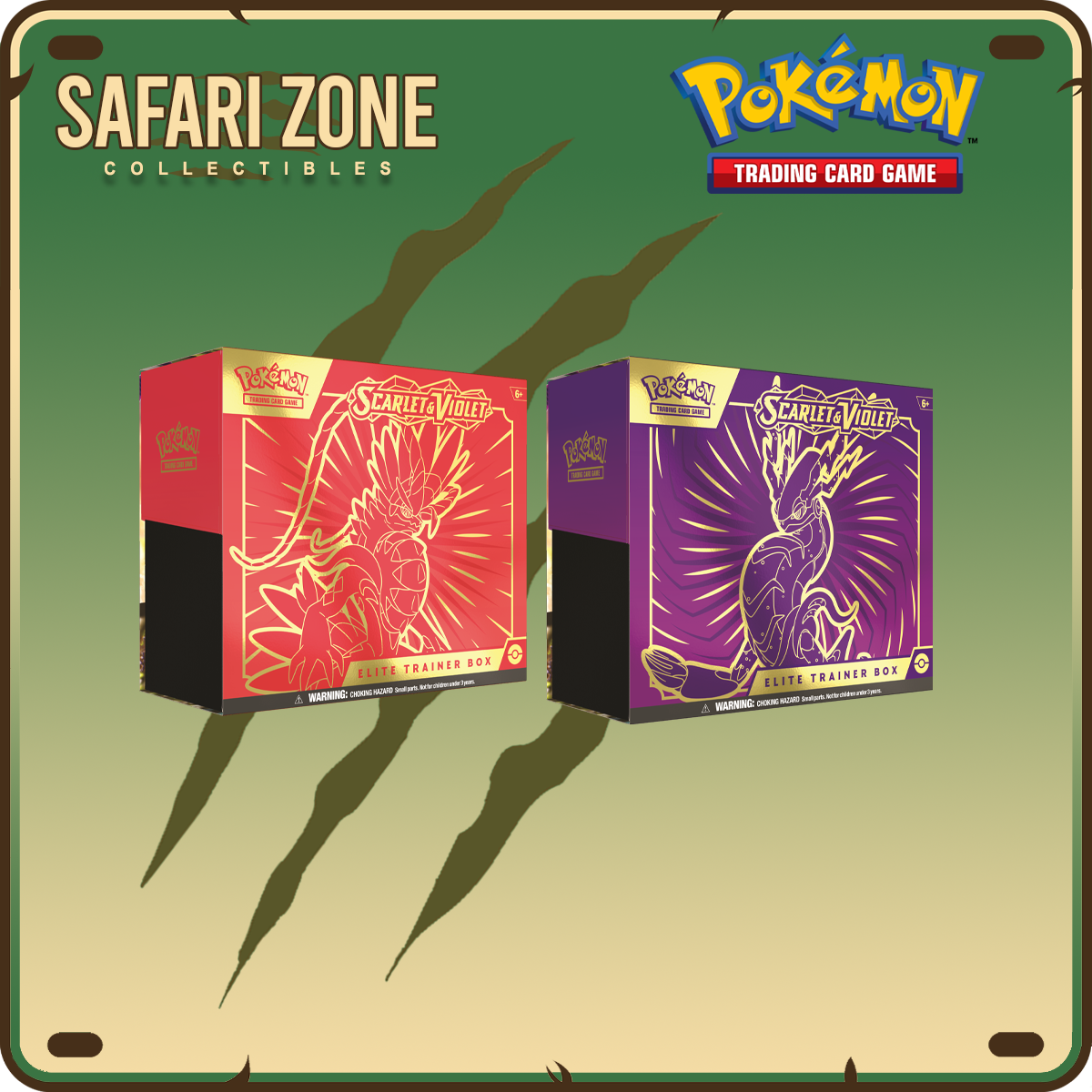 Pokemon TCG: SV01 Scarlet & Violet Elite Trainer Box Set