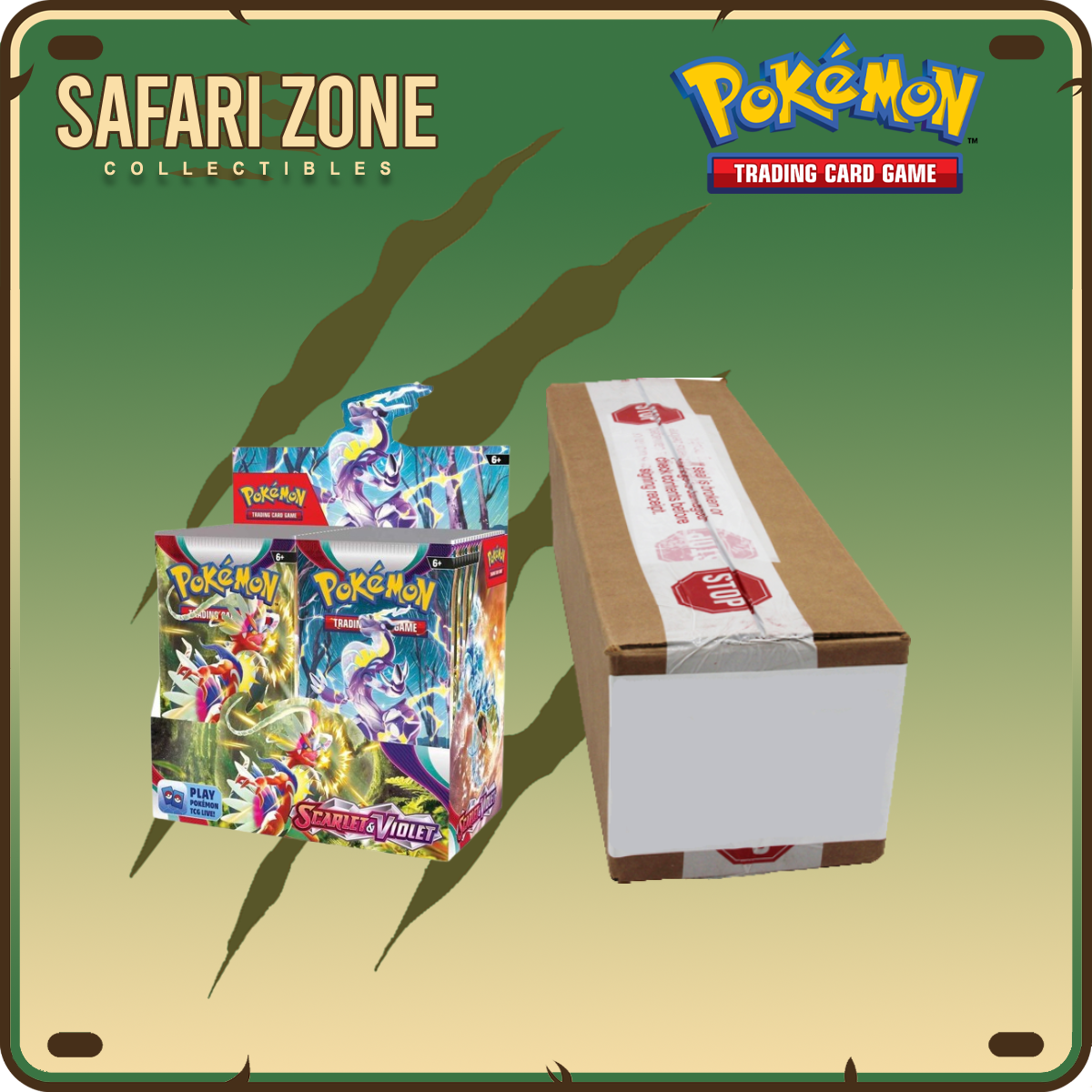 Pokemon: SV01 Scarlet & Violet Base Booster Box Case