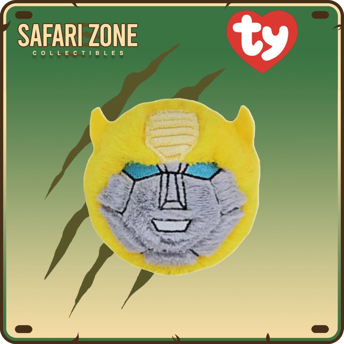 TY Beanie Babies Bouncers - Transformers Bumble Bee