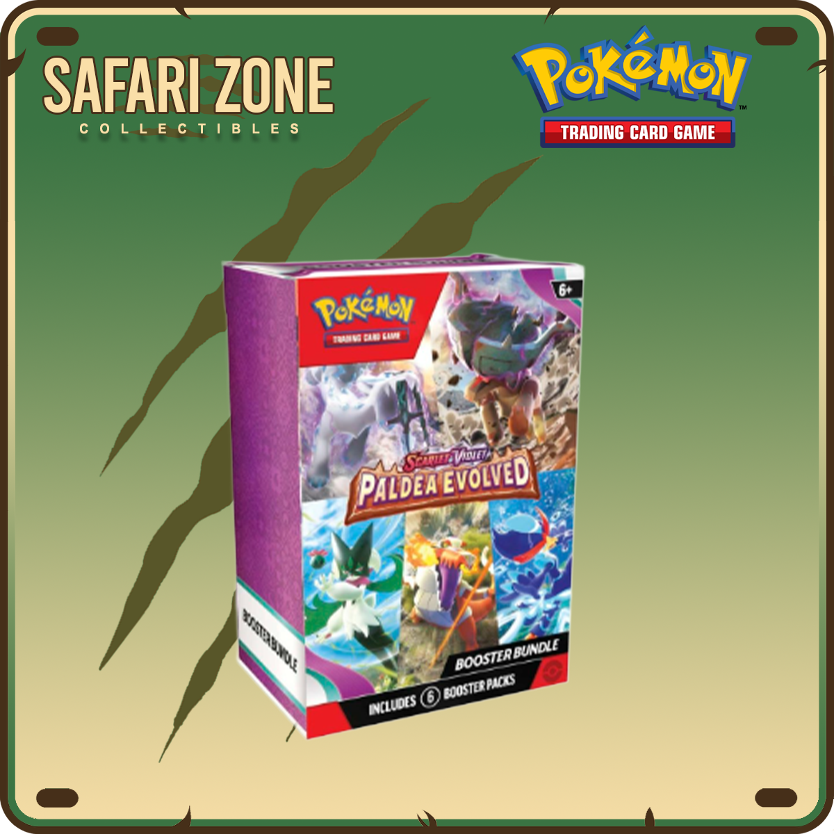 Pokemon TCG: SV02 Paldea Evolved Booster Bundle