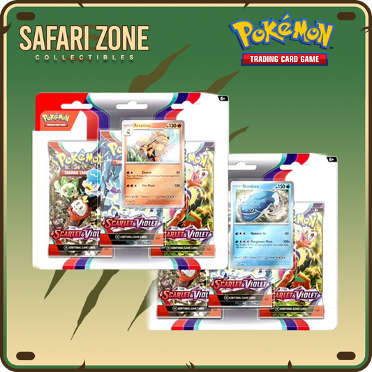 Pokemon TCG: Pokemon: SV01 Scarlet & Violet 3 Pack Blister Set
