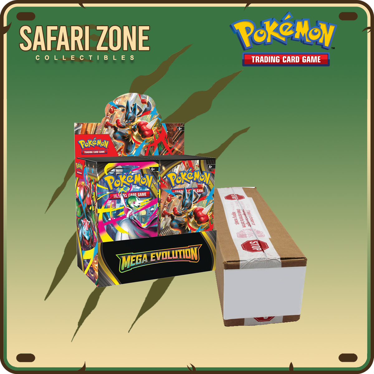 Pokemon: Mega Evolutions Booster Box Case (Enhanced)