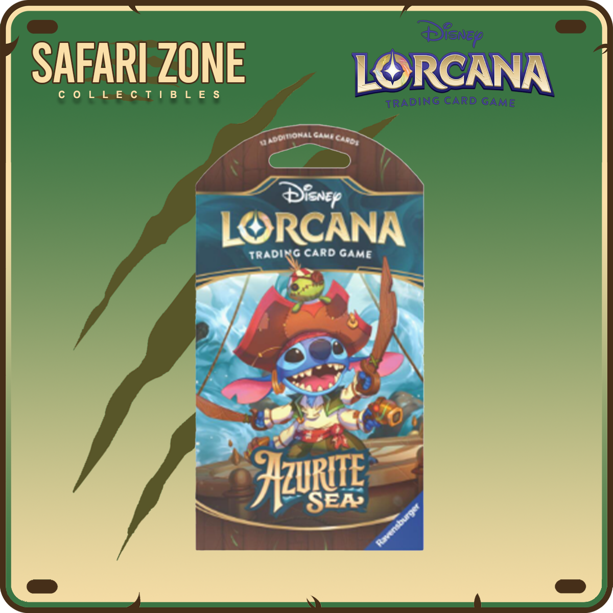 Lorcana TCG: Azurite Seas Sleeved