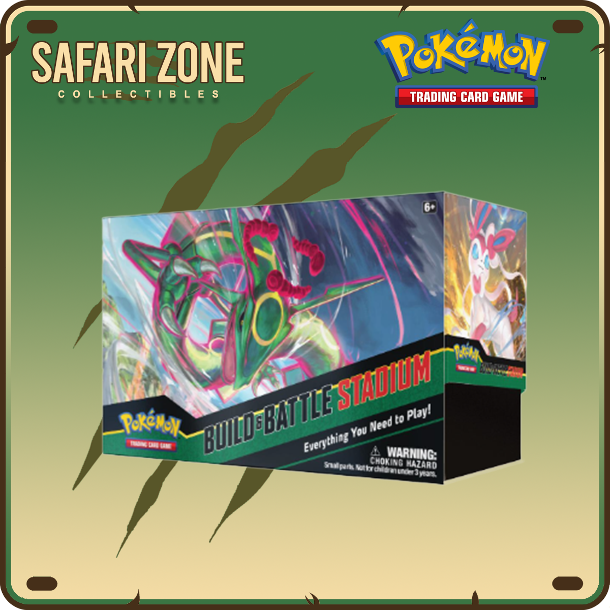 Pokemon TCG: Evolving Skies Build & Battle Stadium – Safari