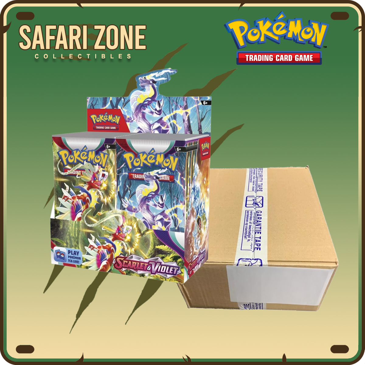 Pokemon: SV01 EU Booster Box Case