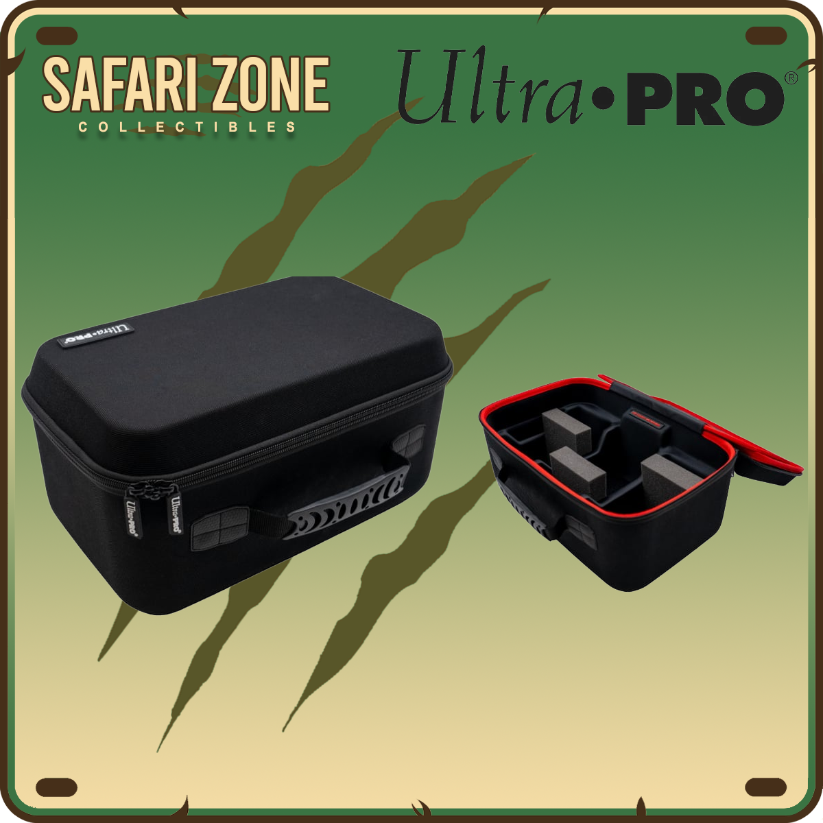 Ultra pro: Black Showcase Vault - Graded Card Storage Case