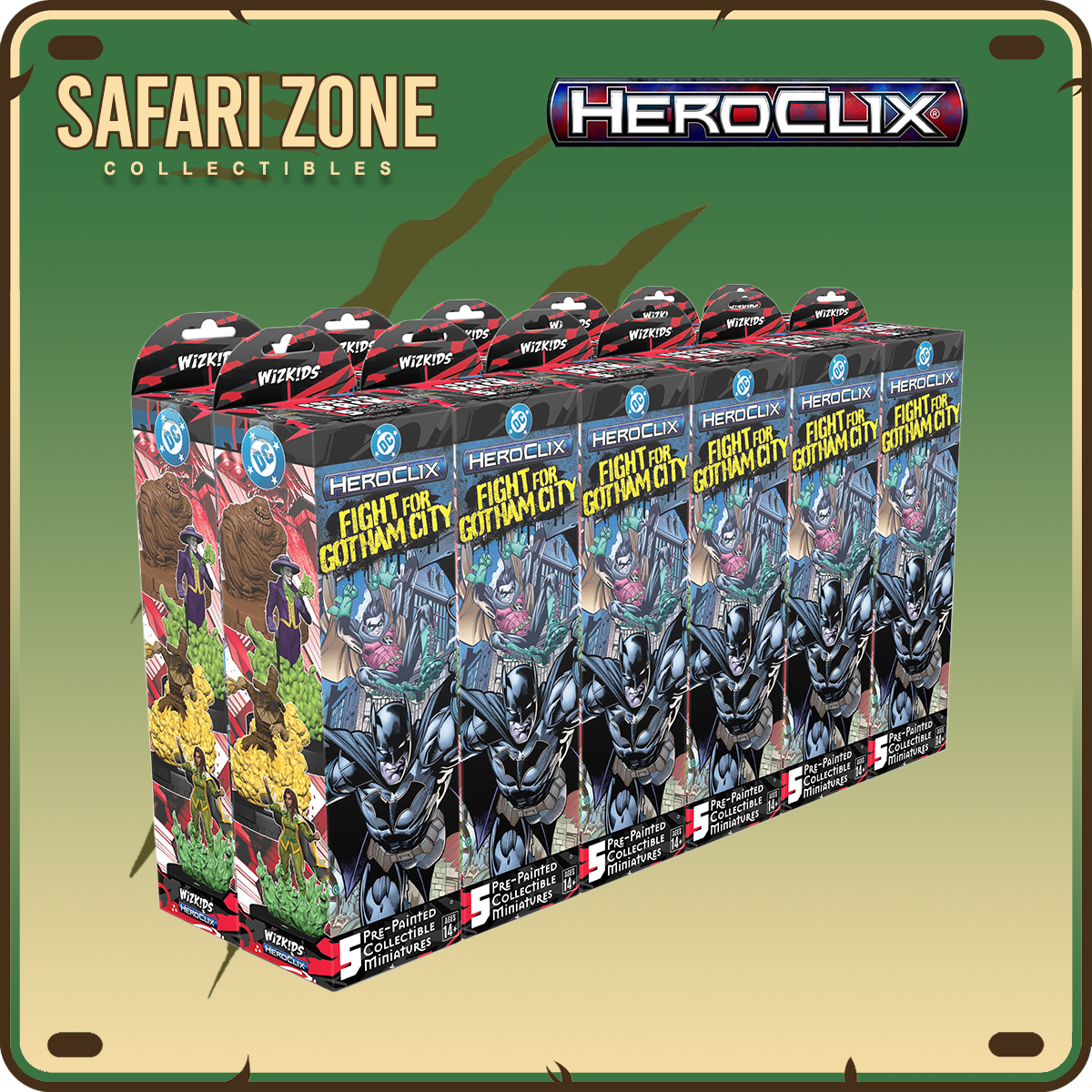 DC HeroClix: Fight for Gotham City Booster Brick