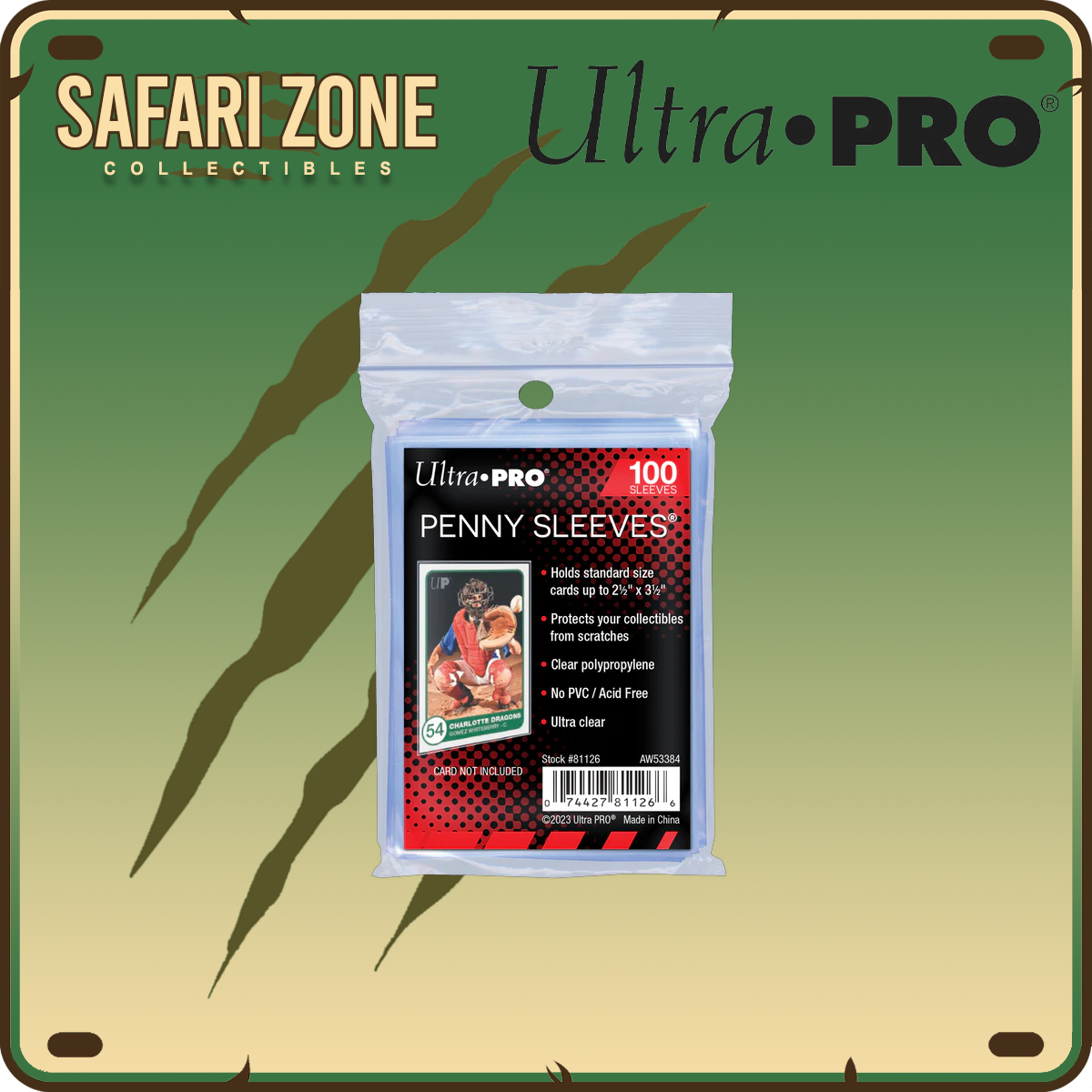 Ultra pro: Soft Sleeves - Penny Sleeves 100 Count pack