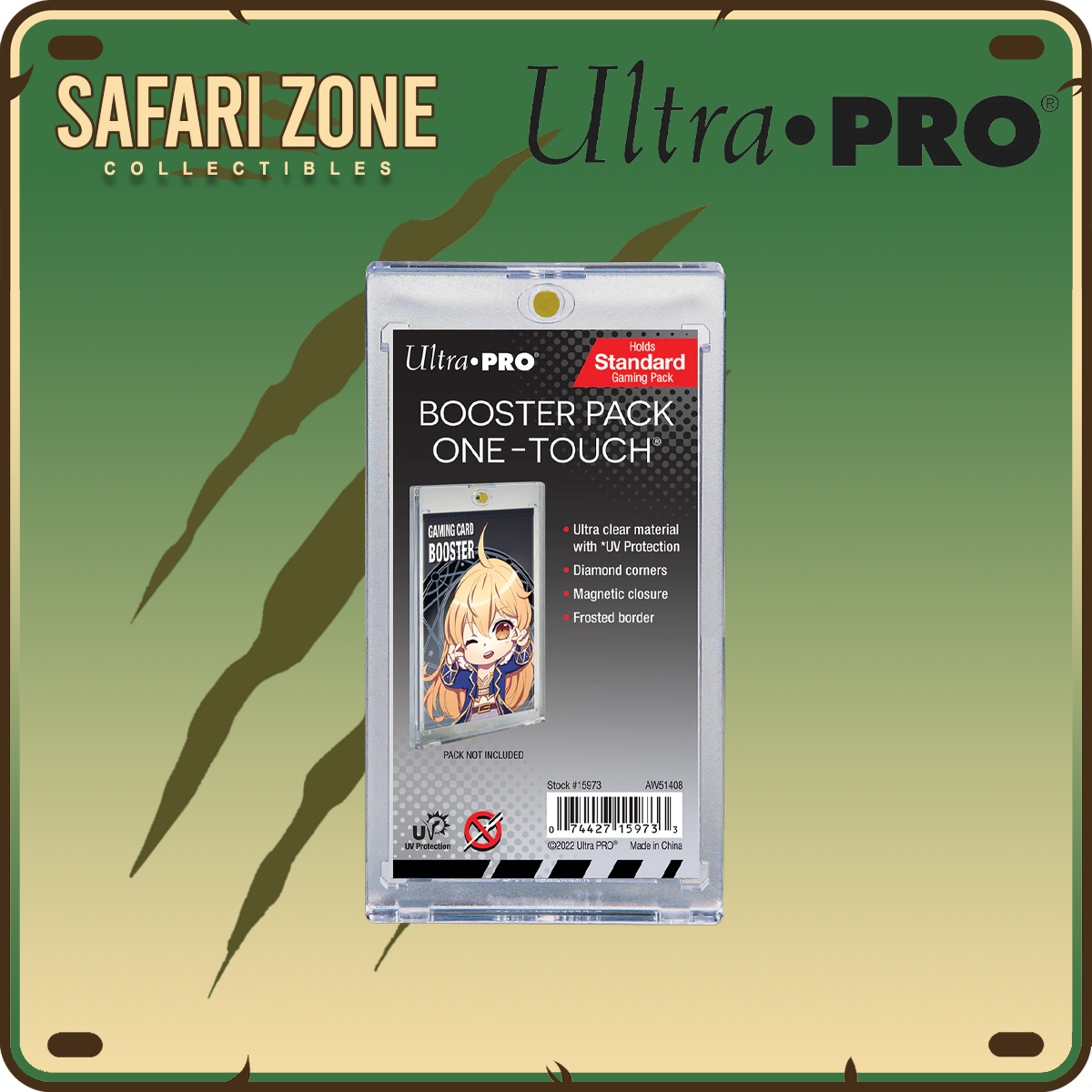 Ultra Pro: One Touch Magnetic Holder for Booster Packs Safari Zone Collectibles Ultra Pro: One Touch Magnetic Holder for Booster Packs Safari Zone Collectibles