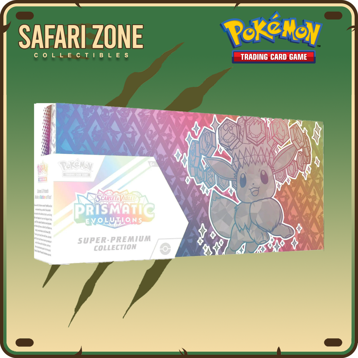 Pokemon: Prismatic Evolutions Special Premium Collection – Safari
