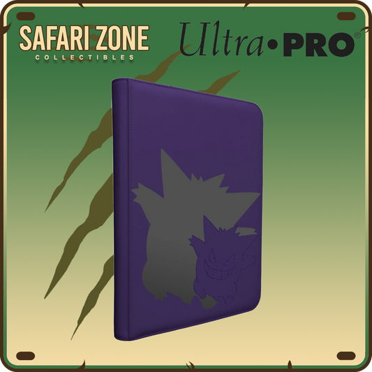 Ultra Pro: Zippered PRO Binder 9-Pocket Pokemon Elite Series Gengar