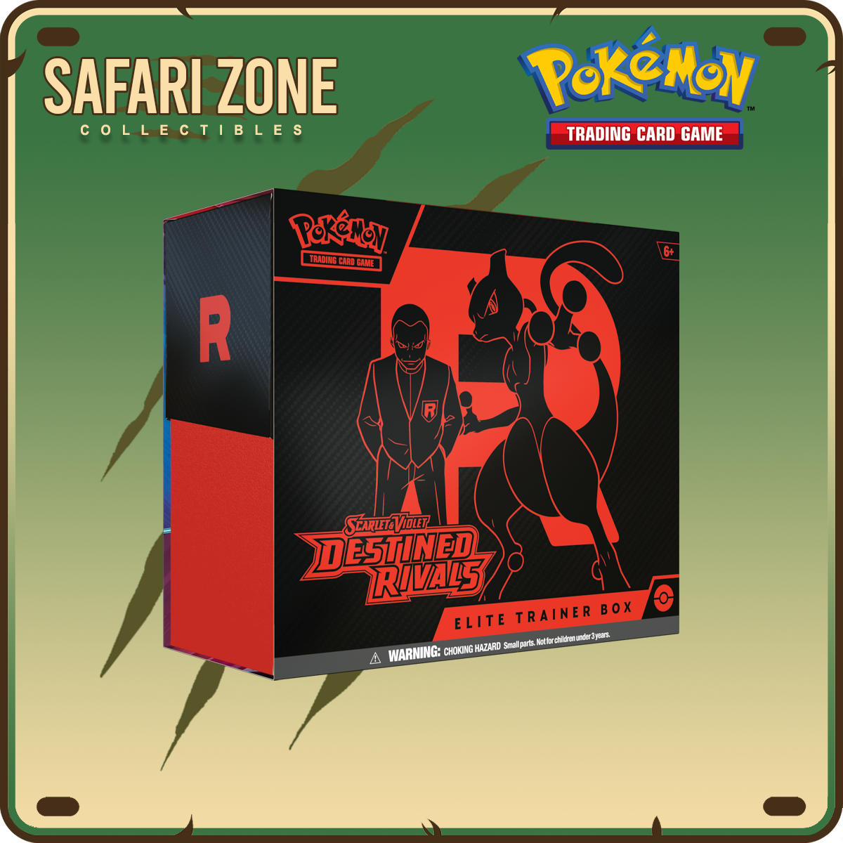 Pokemon: SV10 Destined Rivals - Elite Trainer Box – Safari Zone