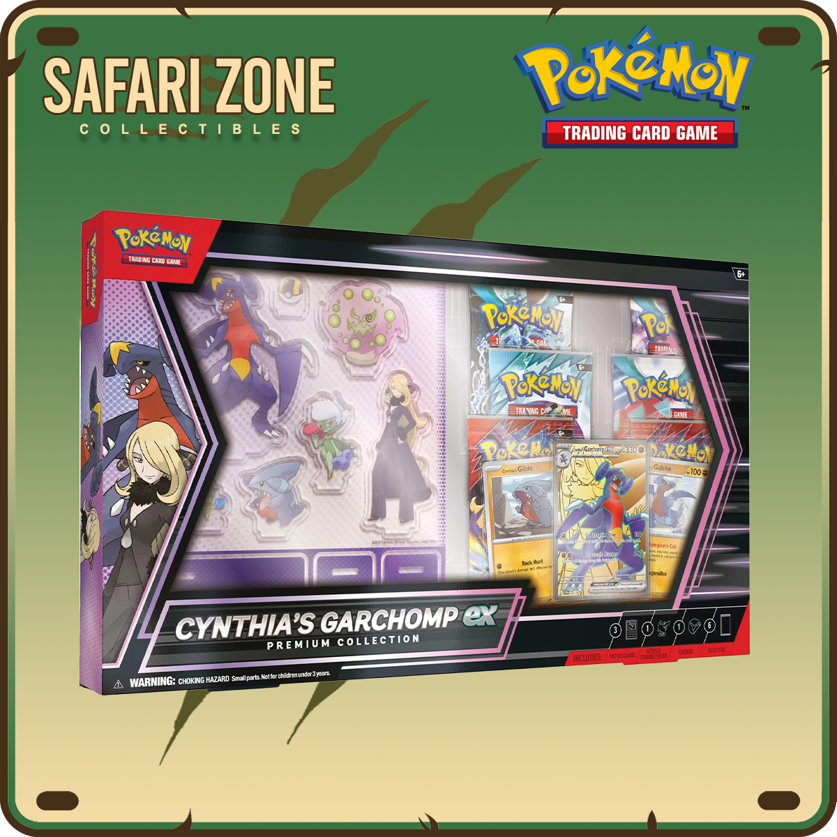 Pokemon: Cynthia's Garchomp ex Premium Collection