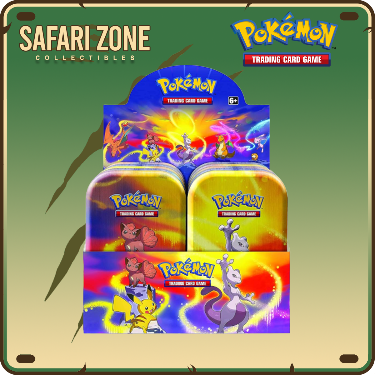 Pokemon: Kanto Powers Mini Tin (Full Display)