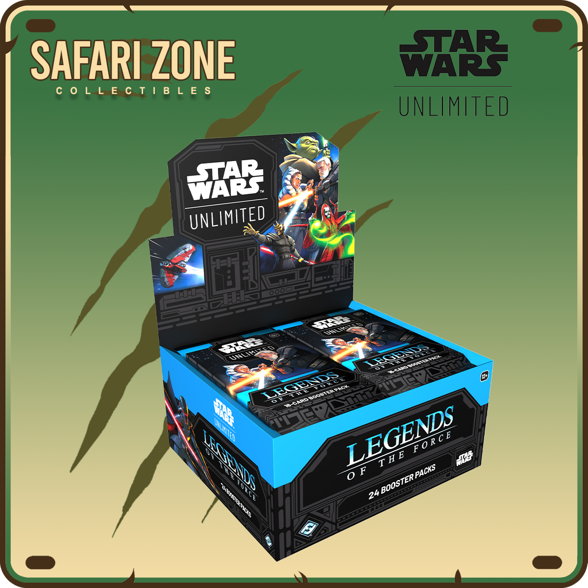 Star Wars TCG: Unlimited - Legends of the Force Booster Box (7/11/25)