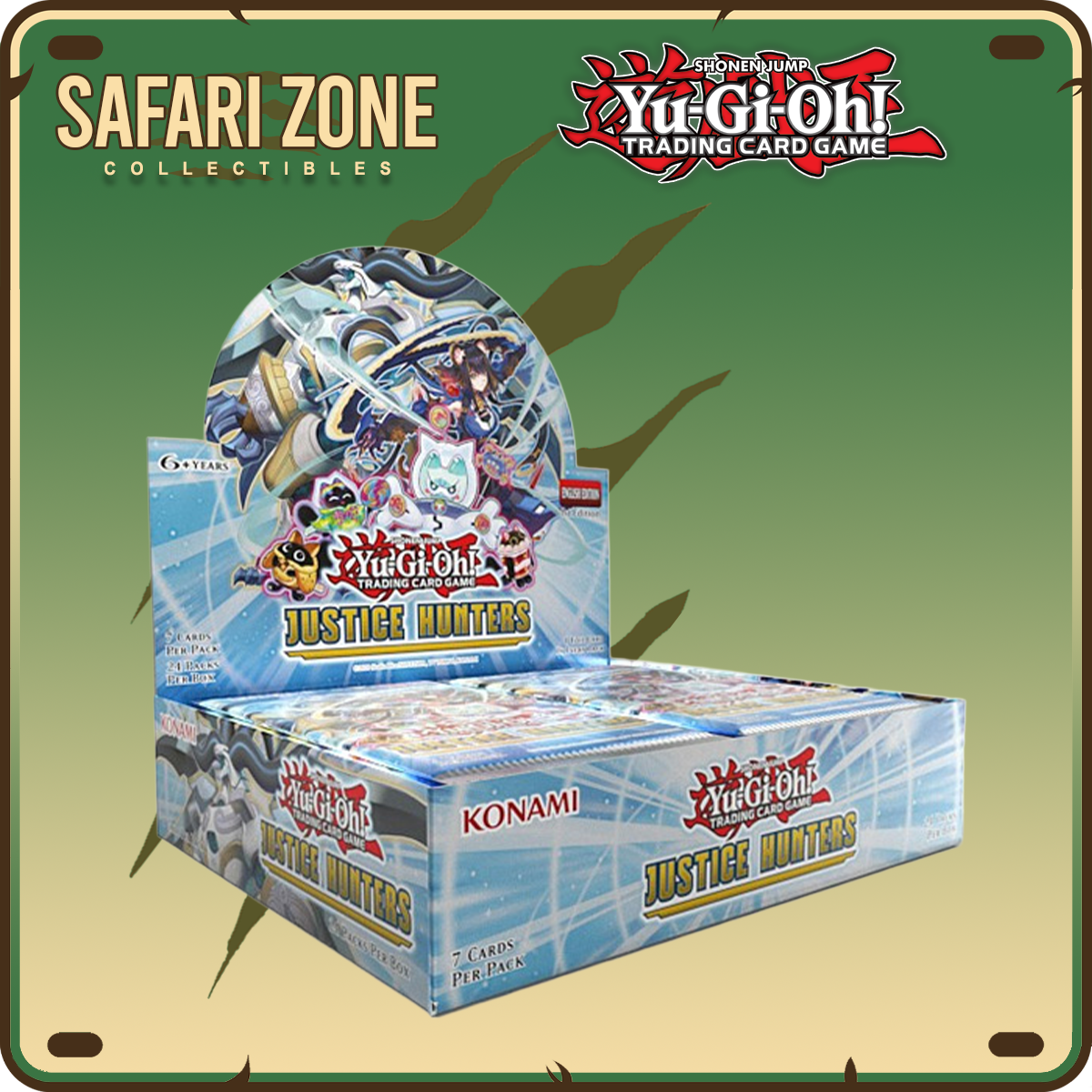 Yu-Gi-Oh! - Justice Hunters Booster Box (8/01/25)