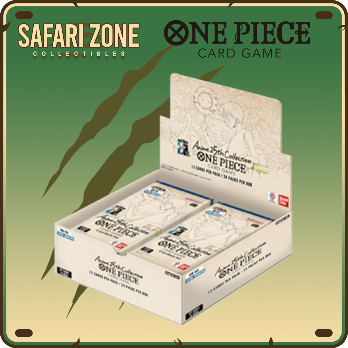 One Piece TCG: EB-02 Extra Booster Anime 25th Collection Box