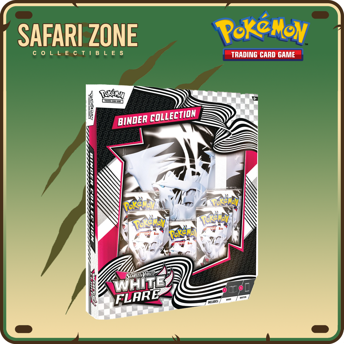 Pokemon: SV10.5 White Flare Binder