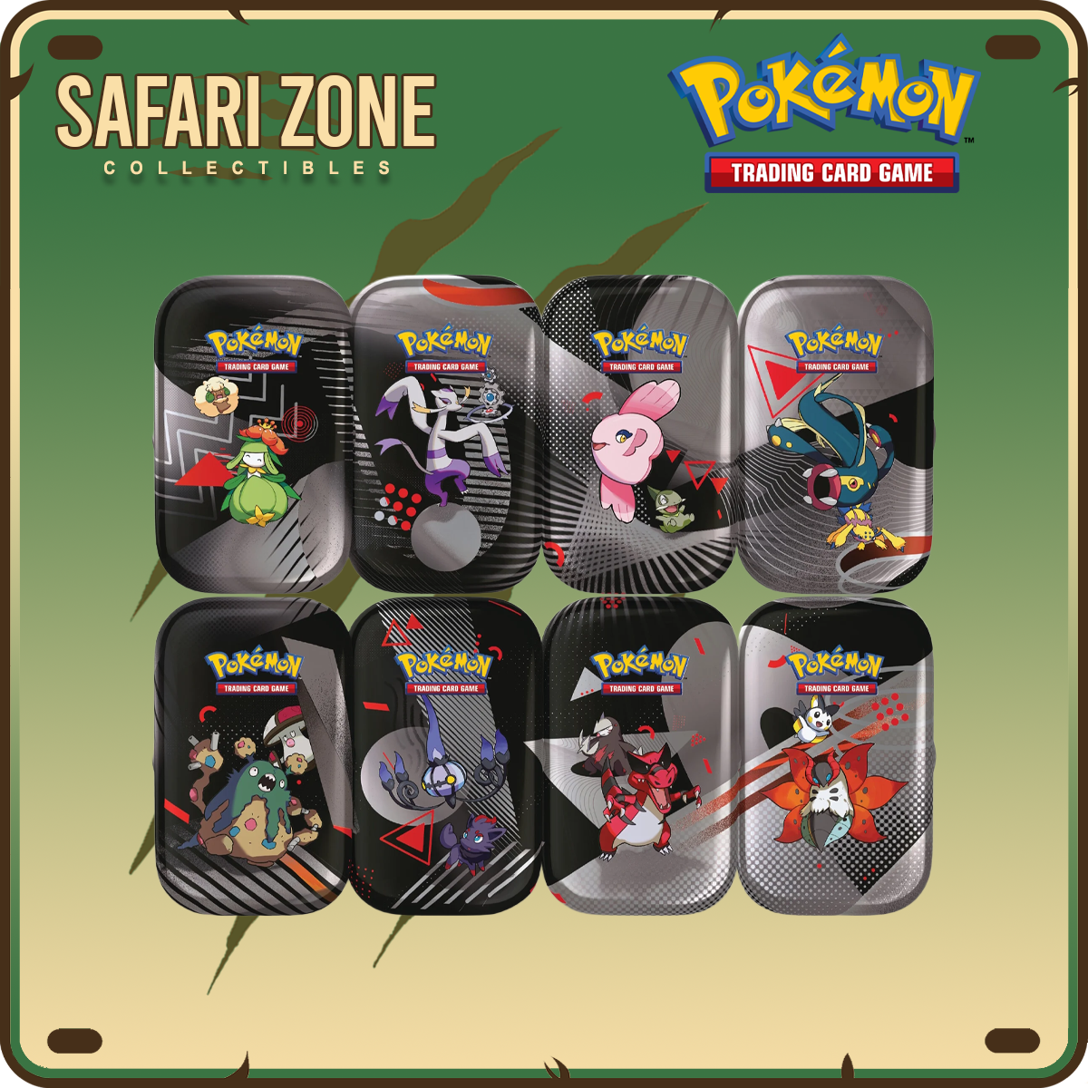 Pokemon: SV10.5 Unova Mini Tin Display