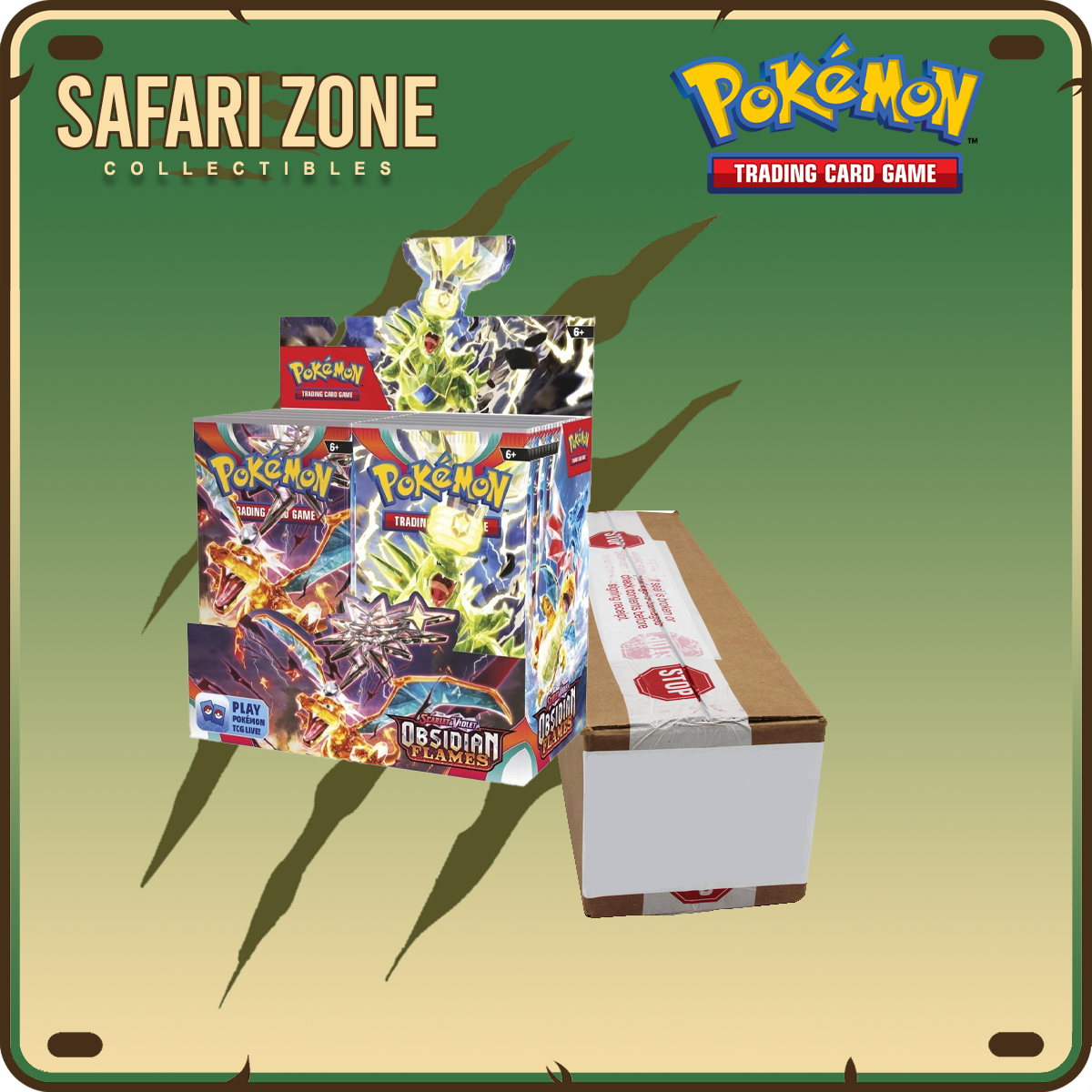 Pokemon: SV03 Obsidian Flames Booster Box Case