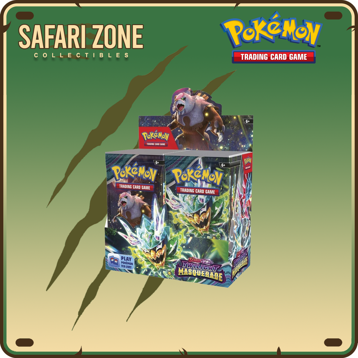 Pokemon TCG: SV06 Twilight Masquerade Booster Box – Safari Zone Collectibles