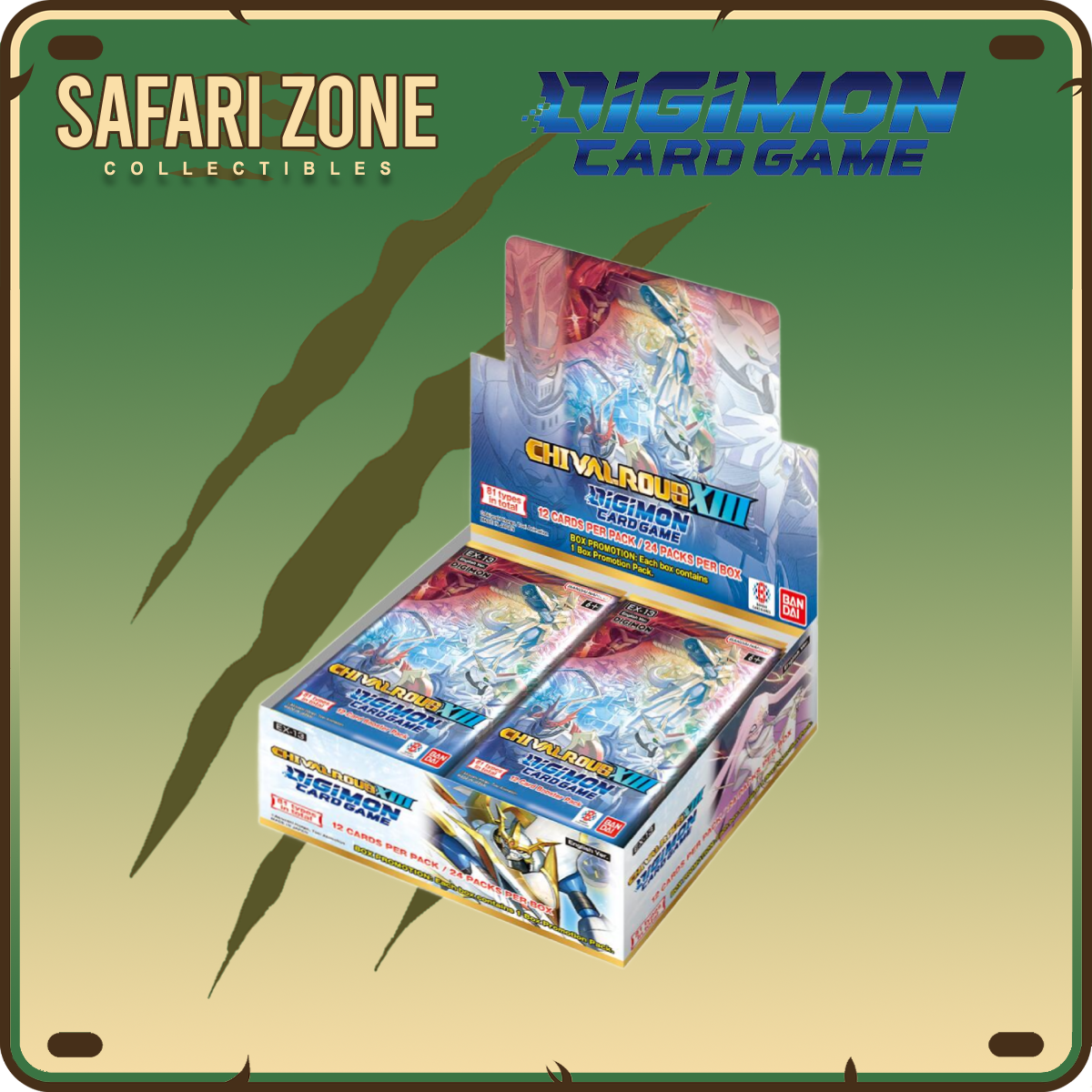 Digimon TCG - Chivalrous XIII - Booster Box