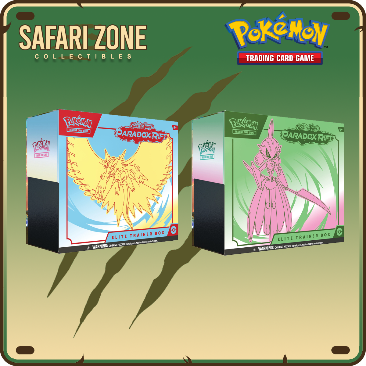 Pokemon: SV04 Paradox Rift Elite Trainer Box Set