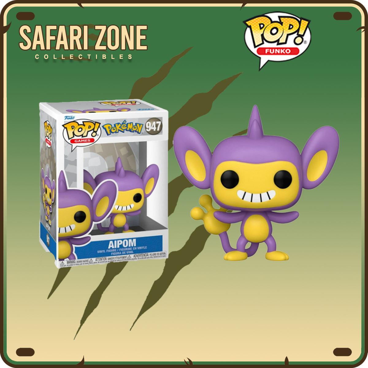 Funko: Pokemon Pop - Aipom #947