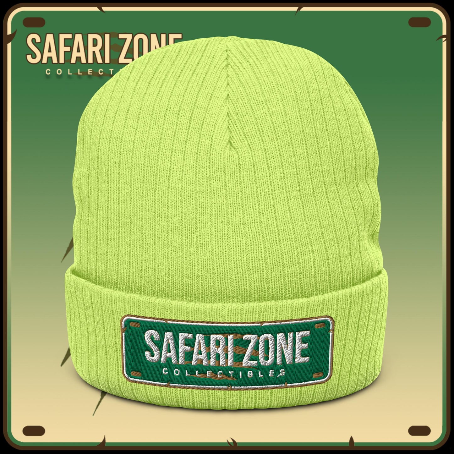 Savage Swag: Ribbed knit beanie