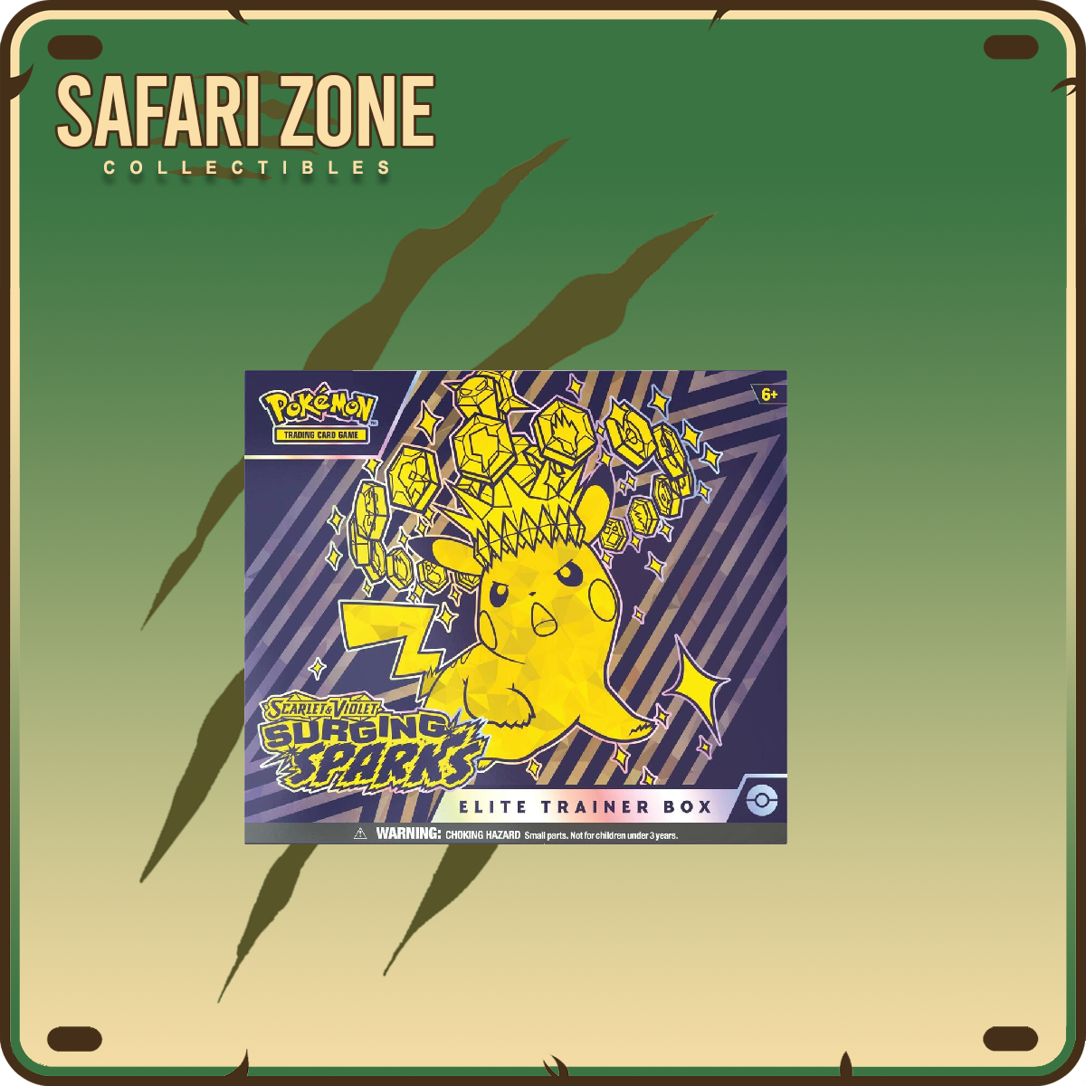 Pokemon: SV08 Surging Sparks Elite Trainer Box