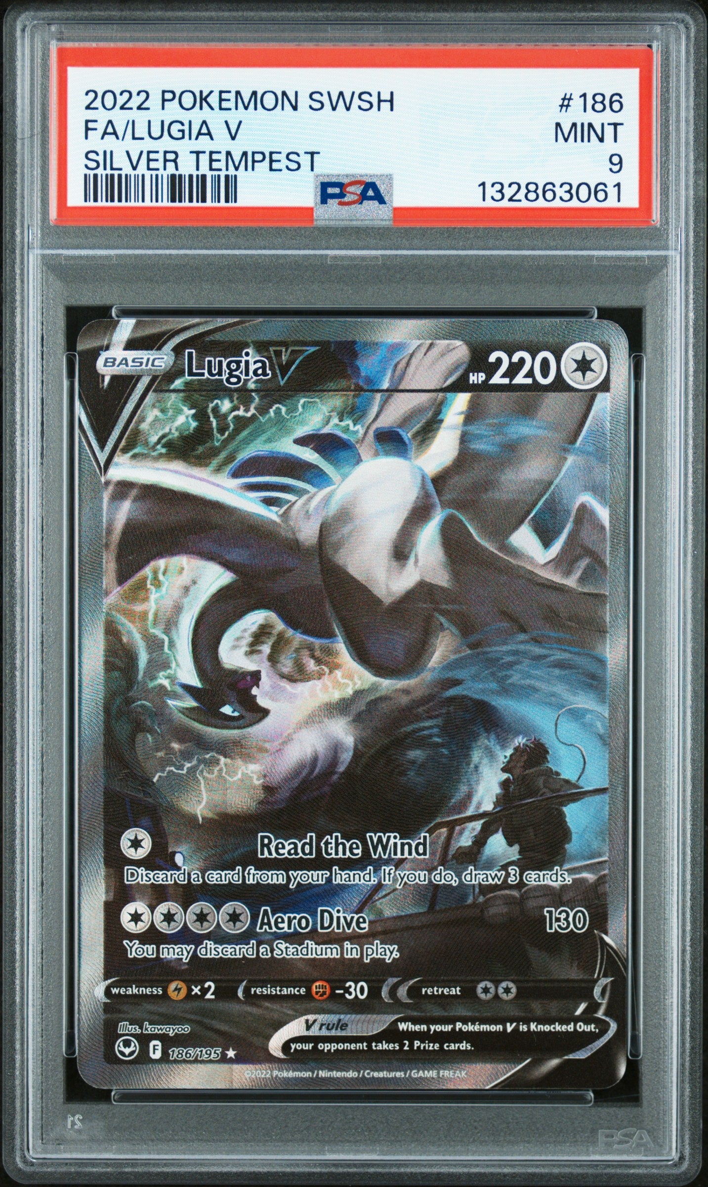 Lugia V - 186 PSA 9