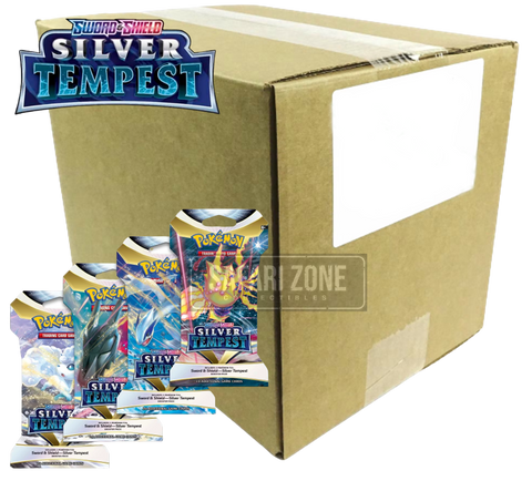 Pokemon: Silver Tempest Sleeved Booster Case