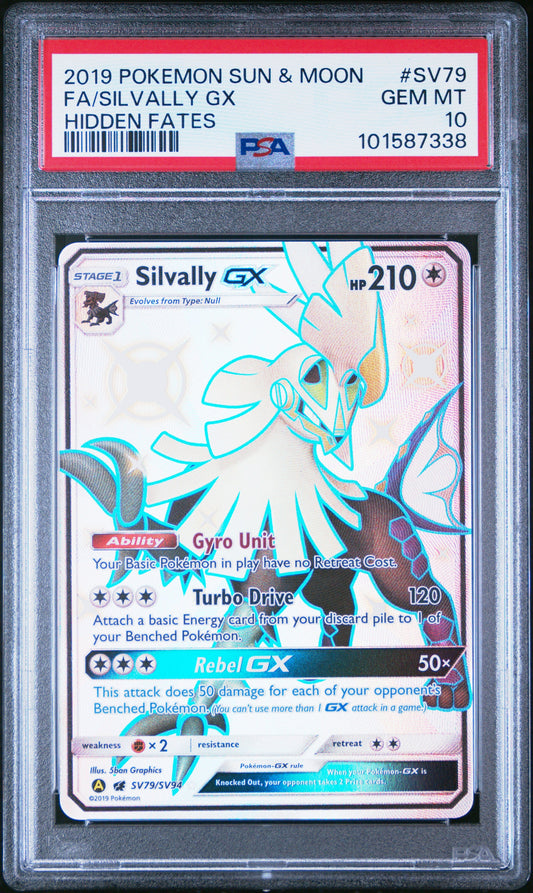 PSA 10 - Silvally GX Shiny - SV69/SV94