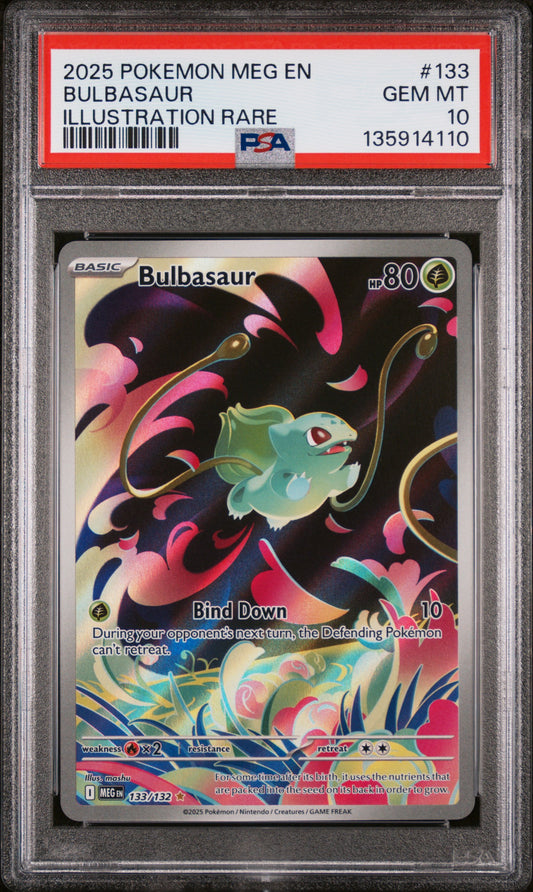 PSA 10 - Bulbasaur #133